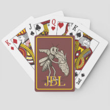 Skeeter Love Florida Playing Cards Monogrammed