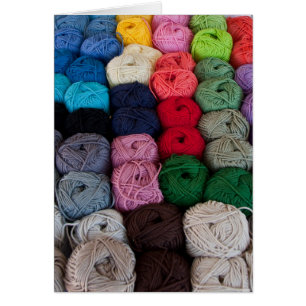 Skeins of yarn