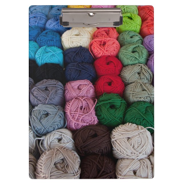Skeins of yarn clipboard (Front)