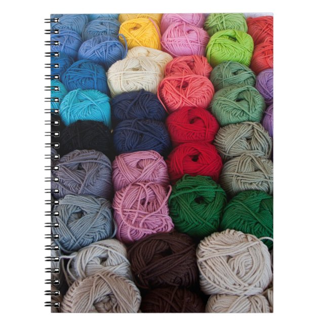 Skeins of yarn notebook (Front)