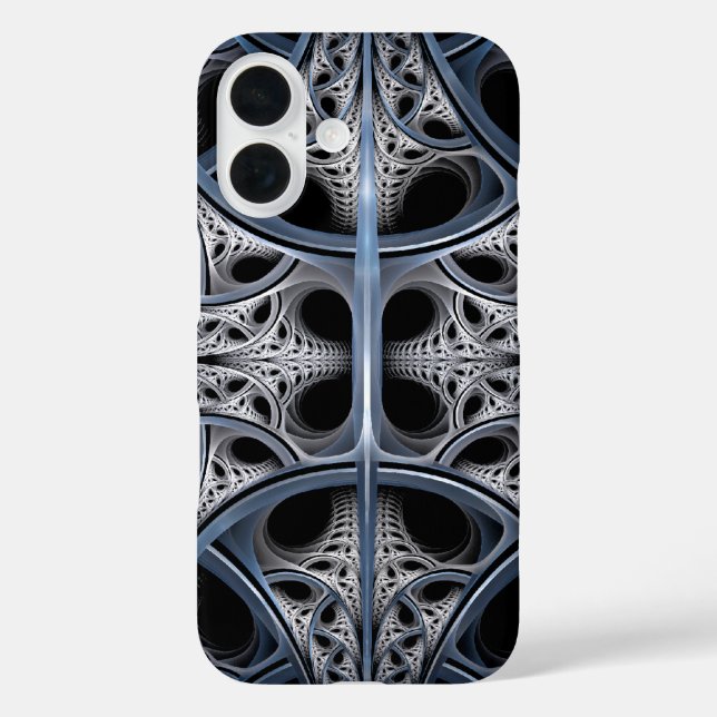 Skeletal Hall Geometric Fractal Art Case-Mate iPhone Case (Back)