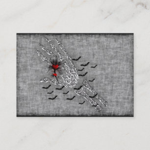 Skeletal Hand Of Love Business Card