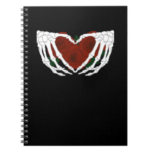 Skeletal Heart Notebook