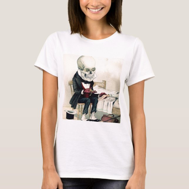 Skeletal Last Rites T-Shirt (Front)