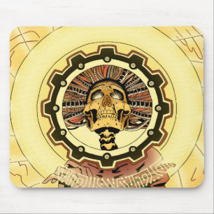 Skeletal light mouse pad
