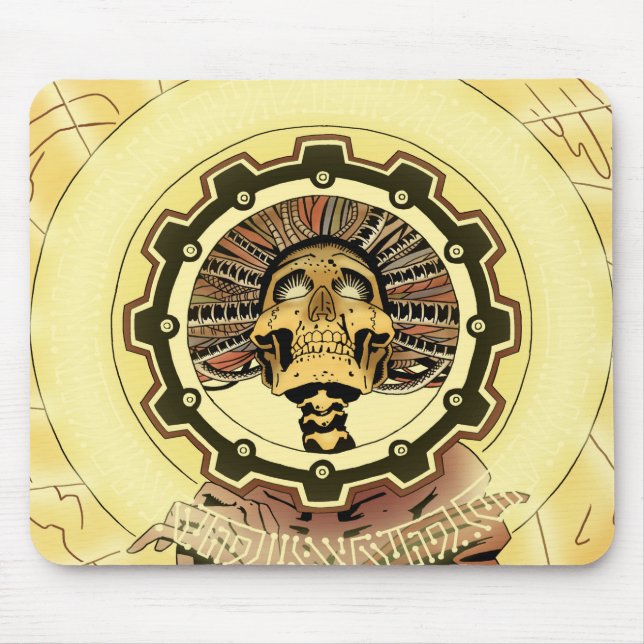 Skeletal light mouse pad (Front)