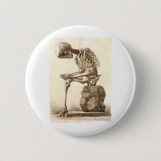 skeleton 2 inch round button