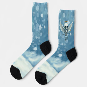 Skeleton Angel – The Sweet Side of the Afterlife.  Socks