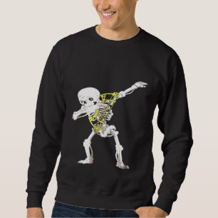 Skeleton Archer Dab Halloween Dabbing Sweatshirt