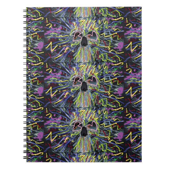 Skeleton Art Design Notebook (Front)