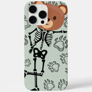 skeleton bear  iPhone 16 pro max case