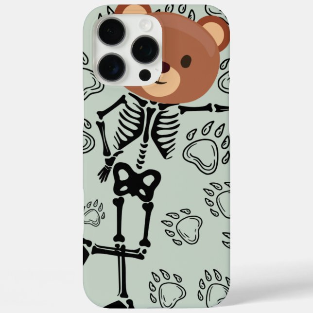 skeleton bear  Case-Mate iPhone case (Back)