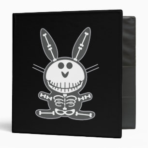 Skeleton Bunny Binder