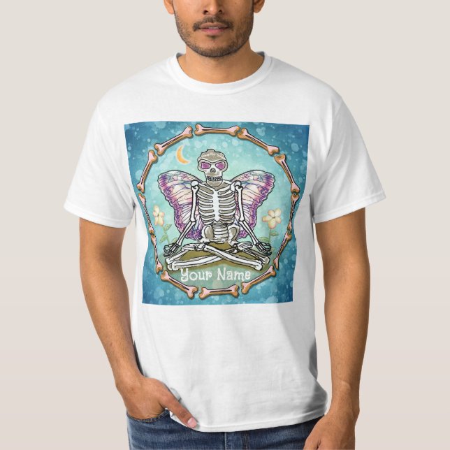 Skeleton Butterfly   t-shirt (Front)