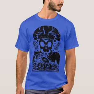 Skeleton Chef Pineapple Pizza Pineapple Pizza Lov T-Shirt