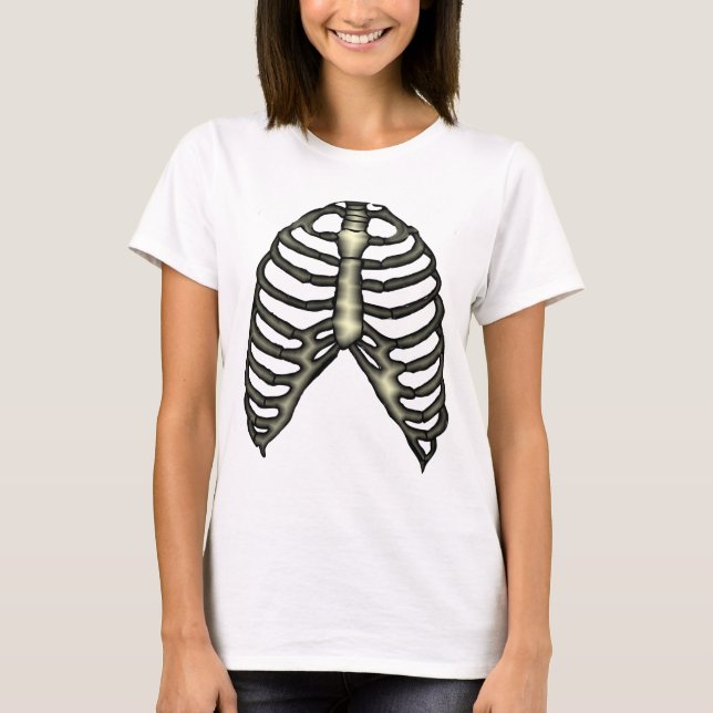 Skeleton Chest Shirt (Front)