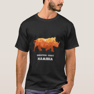 Skeleton Coast Namibia Safari National Park Game R T-Shirt