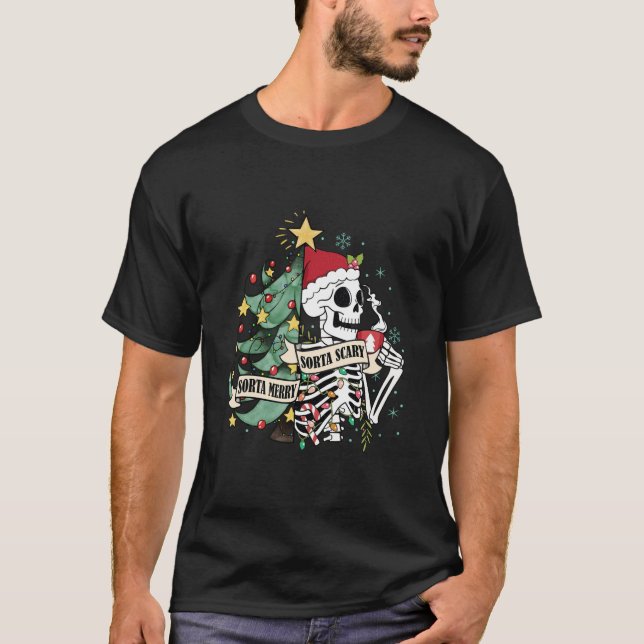 Skeleton Coffee T-Shirt (Front)