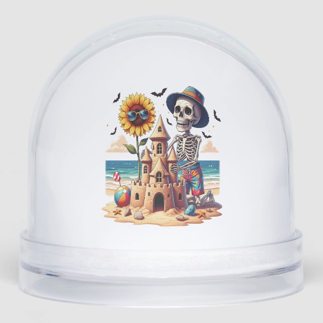 Skeleton cool à la plage (Avant)