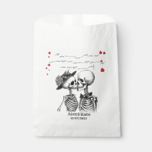 Skeleton Couple Favour Bag