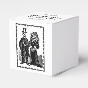 Skeleton Couple - Favour Box (Customize)