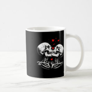 Skeleton Couple For Halloween Valentine's Day Of T Coffee Mug