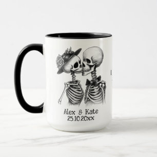 Skeleton Couple Mug