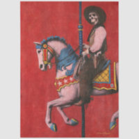 Skeleton Cowboy Carousel
