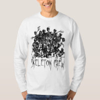 Skeleton crew (light)T-shirts