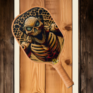 Skeleton Dance on Pickleball Paddle