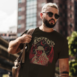 Skeleton Demon Hell Creature  T-Shirt