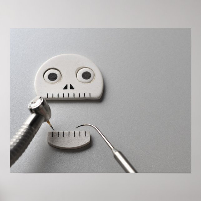 Skeleton Dental Treatment Poster (Front)