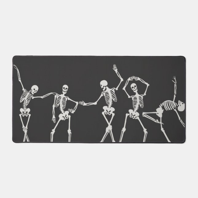 Skeleton Design Halloween Desk mat. (Recto)