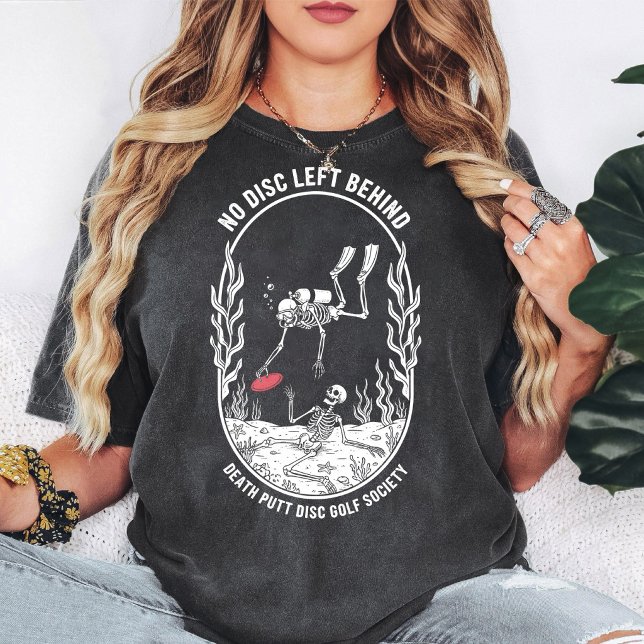 Skeleton Divers Disc Golf Gift T-Shirt (Creator Uploaded)