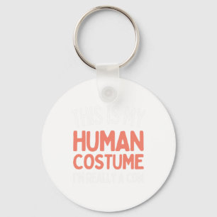 Skeleton Drabbing Dance Halloween Keychain