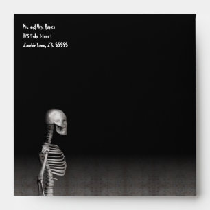 Skeleton - Enveloppe Halloween