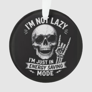 Skeleton Funny Vibes Ornament