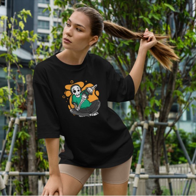 Skeleton Gamer  T-Shirt (Creator Uploaded)