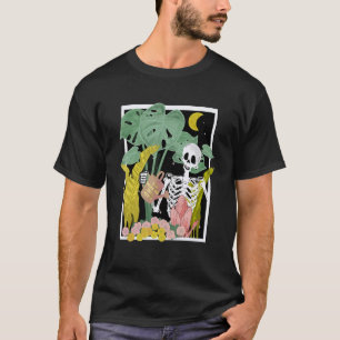 Skeleton Gardening All My Friends Are Plant  Garde T-Shirt