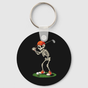 Skeleton Golf Halloween Costume Funny Boys Toddler Keychain