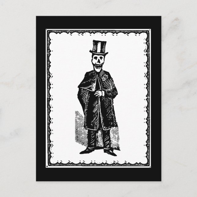 Skeleton Groom - Carte postale (Devant)