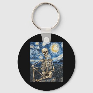 Skeleton Halloween Costume Style Keychain