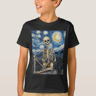 Skeleton Halloween Costume Style T-Shirt