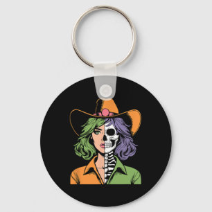 Skeleton Halloween Keychain