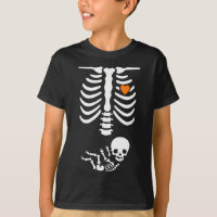 Skeleton Halloween Maternity Funny Pregnancy 2025 