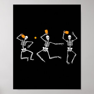Skeleton Halloween Picklell  Poster