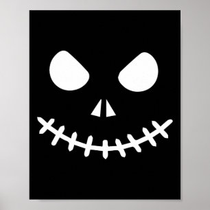 Skeleton Halloween  Poster