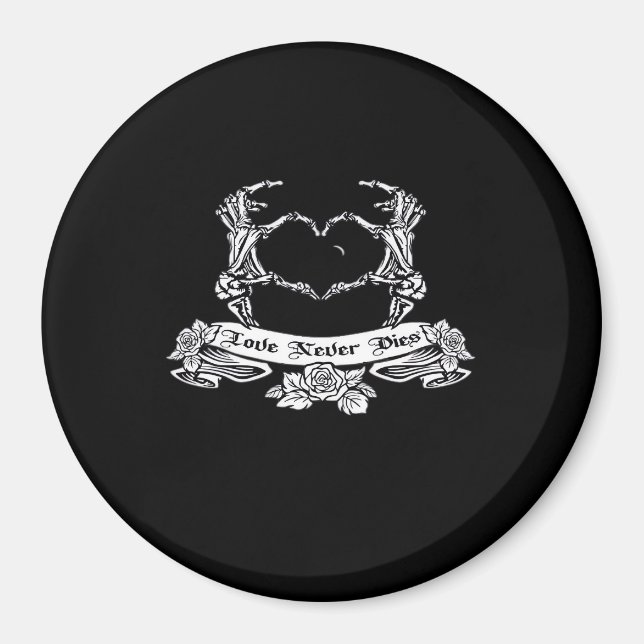 Skeleton Hand Design  Magnet (Front)