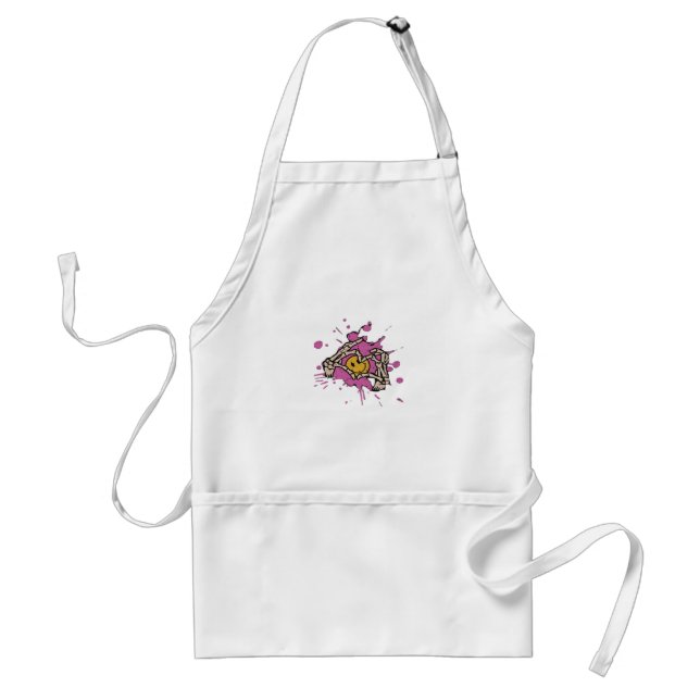 Skeleton Hand Heart Show Classic Standard Apron (Front)