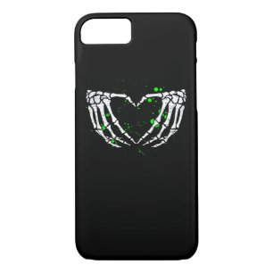 Skeleton Hand Heart Sign Costume Halloween Case-Mate iPhone Case